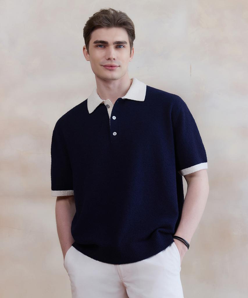 THEKNITCOMPANY Textured Polo Knit 6 Colors (Type B)
