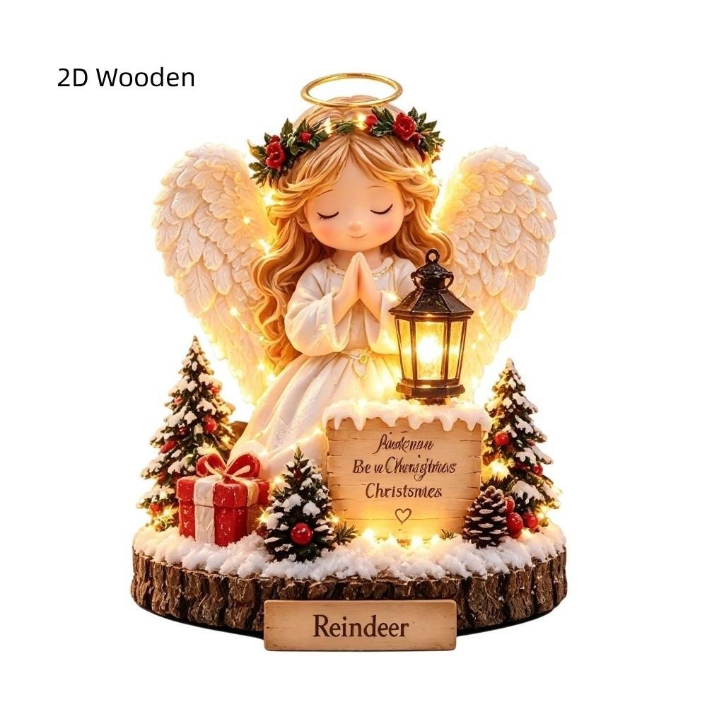 Snowman Christmas Santa Statue Tree Bird Christmas Ornaments Christmas Decorations Desktop