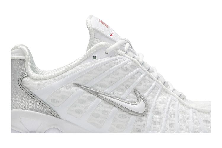 Nike Shox TL White Metallic Silver