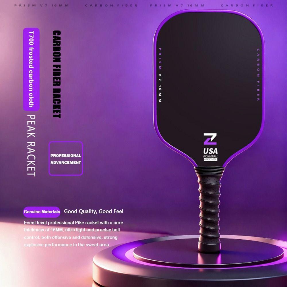 Carbon Fiber Pickleball Rackets T700 Pickle Ball Paddle Durable Pickleball Paddle