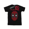 Mens Deadpool Japanese Seigaiha Head T-Shirt