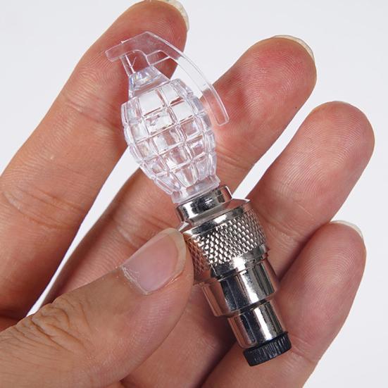 2/4 шт. Велосипедный вентиль для шины Свет Умный датчик Светодиодный фонарь на колесо велосипеда Ночная езда Цветной Декоративная лампа для вентиля дорожного или горного велосипеда Велосипедные аксессуары