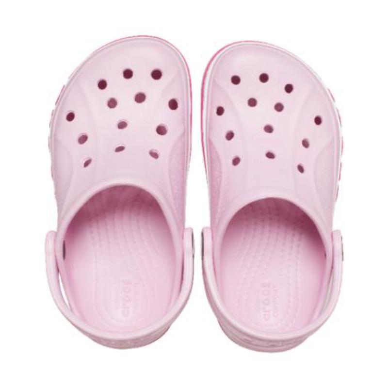 Crocs Bayaband Удобные и Универсальные Нескользящие Дышащие Детские Сандалии Розовые Детская Модель