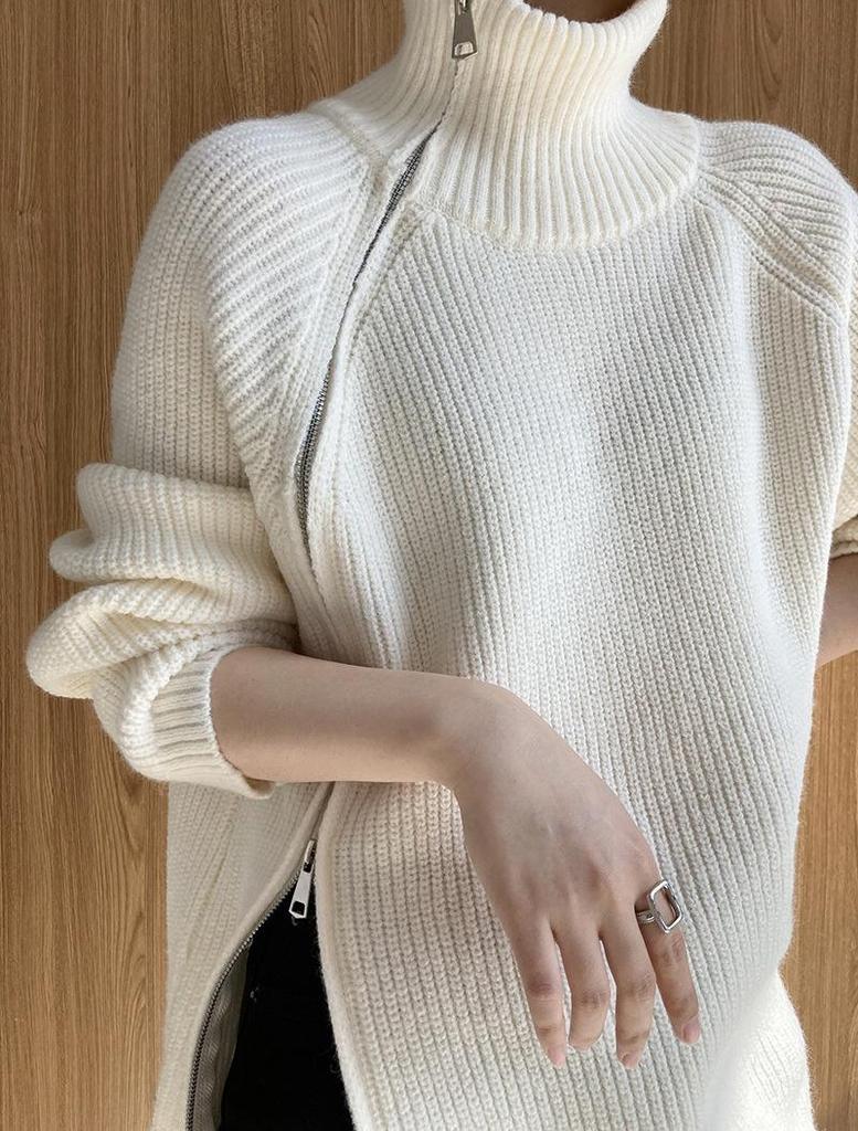 Водолазка свитер пальто осень и зима свободный вязаный свитер