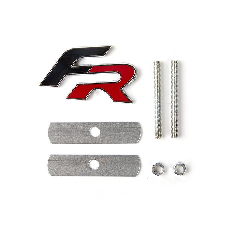 3D Fr передняя решетка автомобиля из цинкового сплава, значок, эмблема для аксессуаров для кузова автомобиля, значок автомобиля