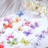 50pcs Gradient Color Fairy Chiffon Butterfly Garment Design Materials