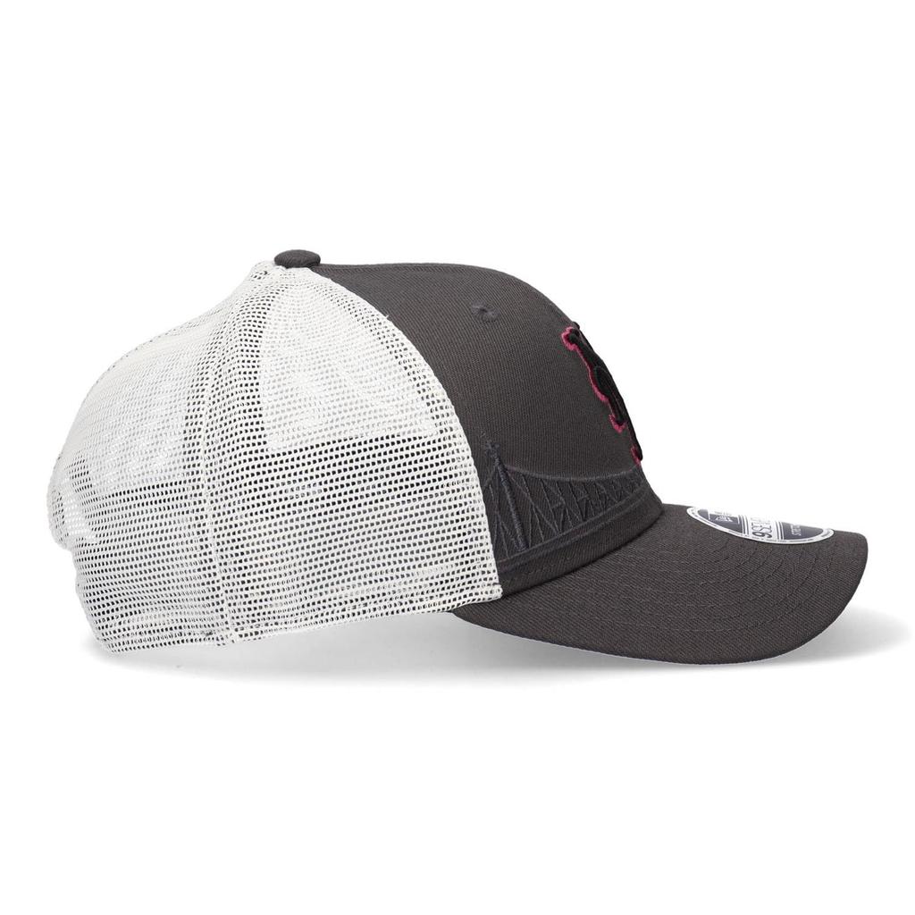 New Era City Connect 9SEVENTY Stretch Mesh New York Mets Size Used Cap, Snapback, MLB, Gray, 970,