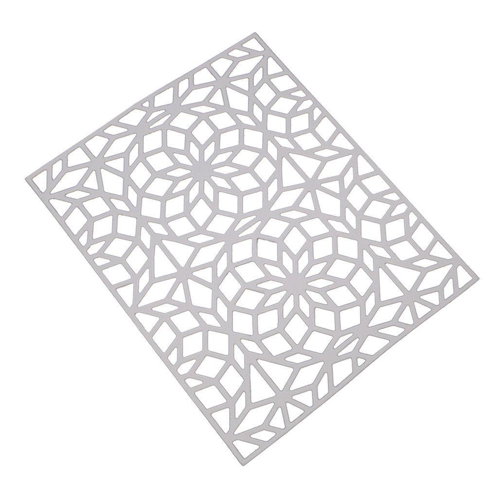 Роза Прямоугольная рамка Вырубные штампы Металлический трафарет DIY Скрапбукинг Альбом Бумажная карта Тиснение Ремесло Искусство Цветок