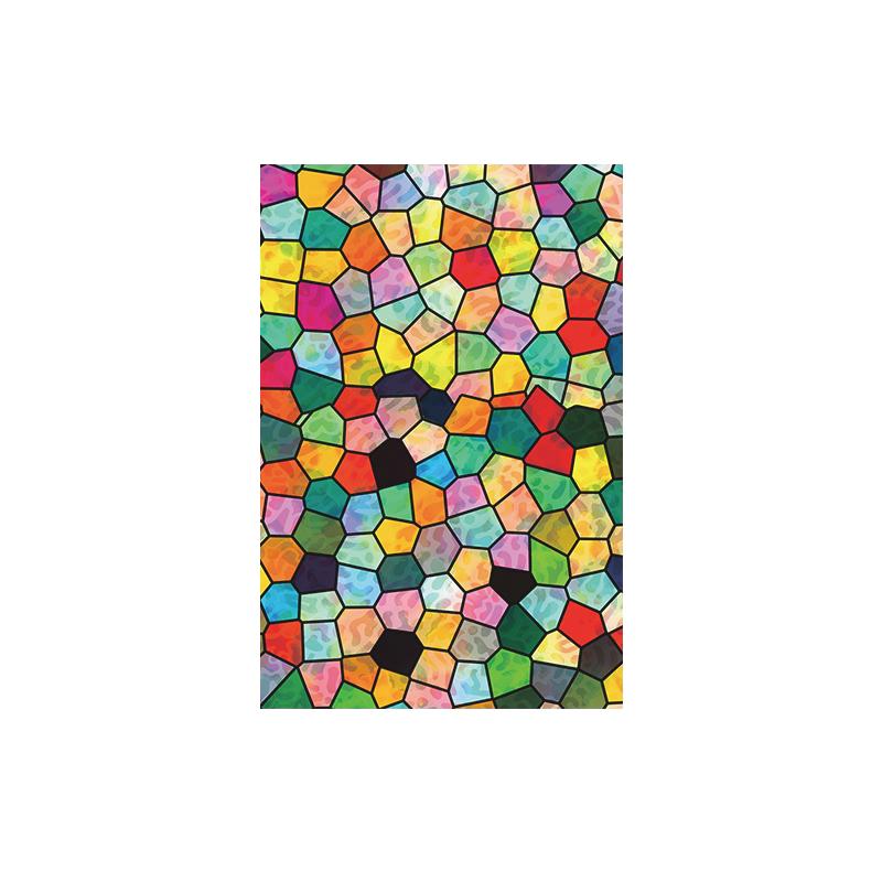 Индивидуальные цветные наклейки на стекло в европейском стиле для церкви, матовая оконная пленка, антибликовые наклейки на окна в ванной комнате, бумага