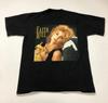 Хлопковая футболка черная унисекс Faith Hill Star For Fans, все размеры, CM694