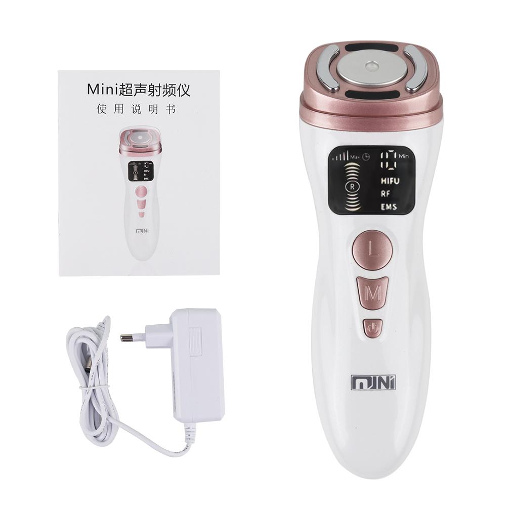 НОВЫЙ мини HiFu ультразвуковой RF EMS микротоковый лифтинг лица против морщин уход за кожей лица устройство красоты