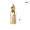 Luxury Essential Oil Roller Glass Bottle Refillable Perfume Bottle Glass Roll-On Essential Oil Bottle Cosmetics Container