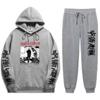 2021 Jujutsu Kaisen Anime Hoodie and Pants Sets Men Women Winter Fashion 2 Piece Set Tracksuit and Sweatpants Jujutsu Kaisen Sui X0909