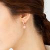 ELLE Jewelry 14K Rose Quartz Earrings (Gold Pin) ELGPEE108