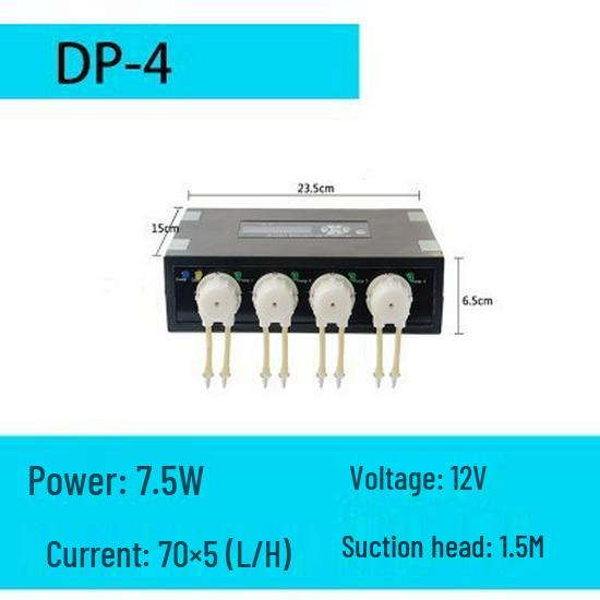 Jebao DP2/3/4 Автоматический перистальтический дозирующий насос для морской воды Расширение (DP3S/DP4S)