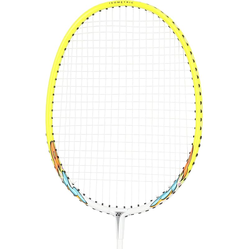 Бадминтонная ракетка Yonex, Натянутая, Muscle Power, Белый/Желтый (615), G4 MP2