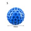 Игрушки для собак Hexa Bite Squeaky Chew Interactive Ball – Сотовая текстура для чистки зубов со скрипом и отскоком для игры щенка