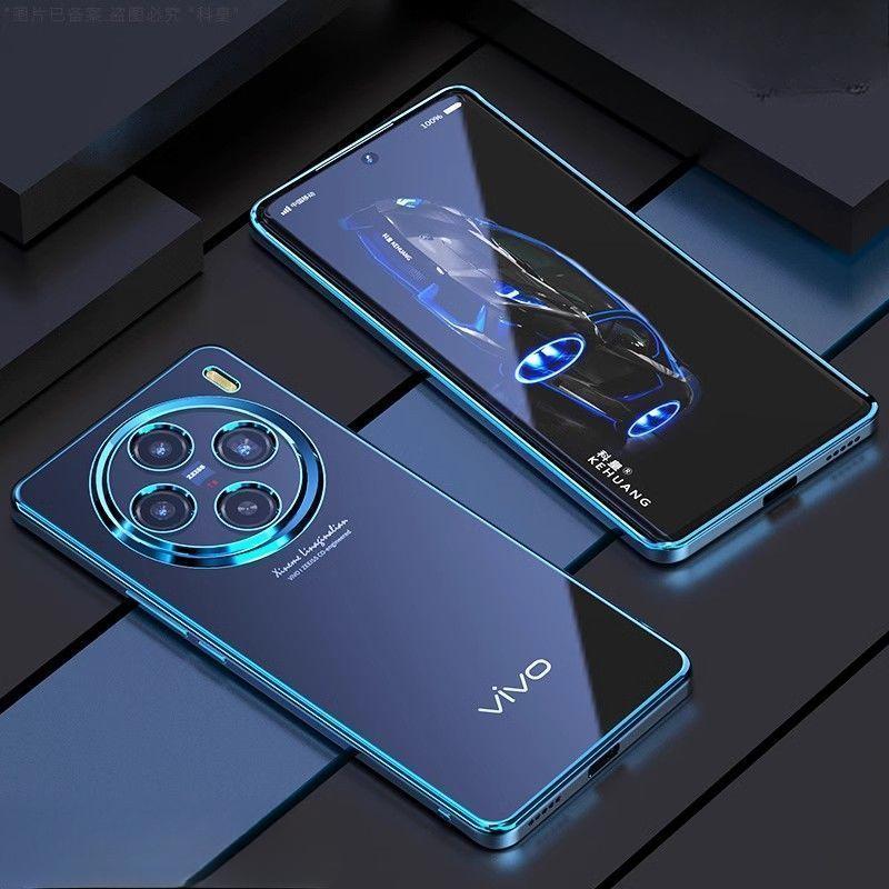 Чехол для VIVO X200 Pro Mini X200pro Гальванизированный прозрачный объектив камеры Защитный чехол для VIVO X200 Pro X 200 Противоударный силиконовый бампер