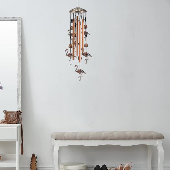 Бабочка, птица, колокольчики, уличный подвесной декор, креативная форма, нержавеющая, устойчивая к коррозии, четкая звуковая трубка, подвеска с колокольчиками