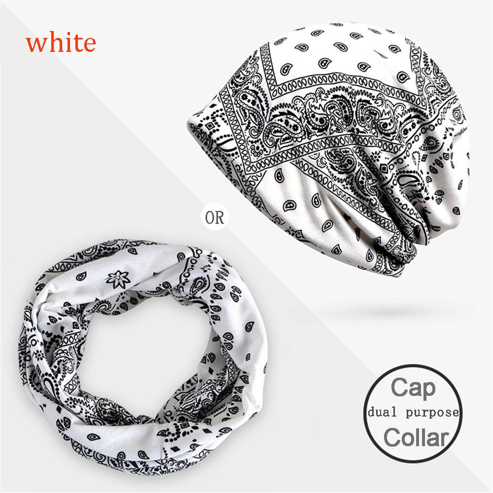 Elastic Spring Summer Chemo Hat Two Layers Sport Casual Head Wrap Scarf Muslim Hijabs Turban Caps