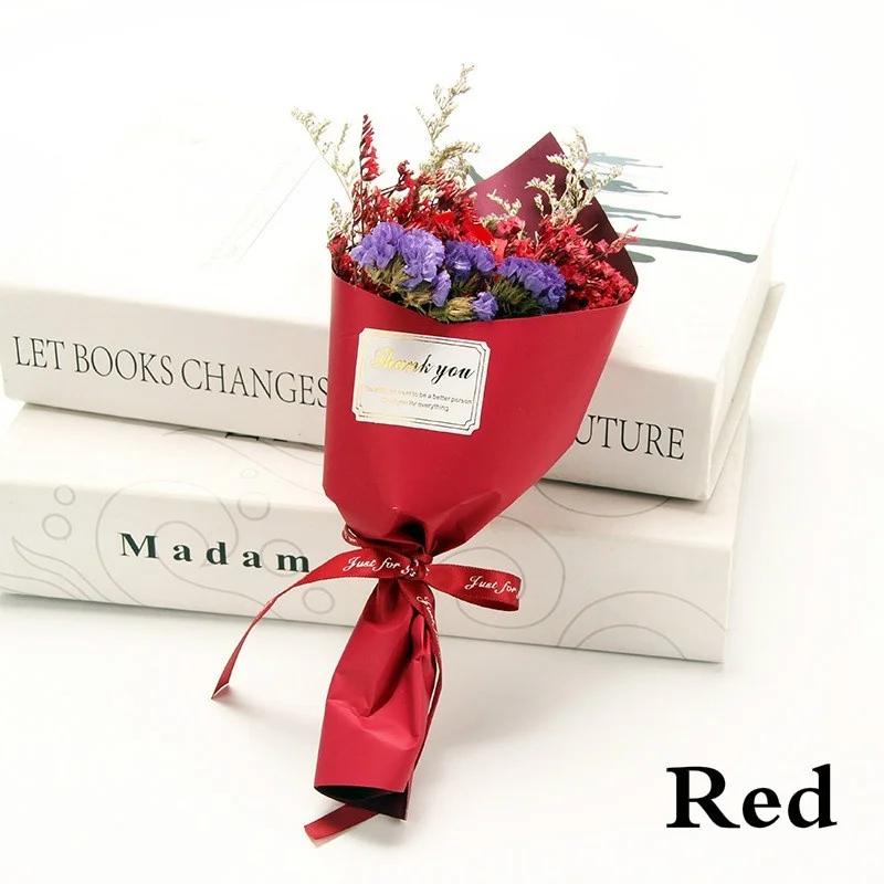 1 комплект мини-сухоцветов Babysbreath, искусственный цветок, мыльный цветок, мини-букет, украшение для свадьбы