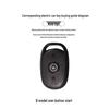 Emma Laila E350 Electric Vehicle Key Case & Remote Control Set for Q312 Battery Car.