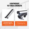 Universal Roof Rack Crossbar 53.2" Length for Vehicle w/ Raised Side Rail