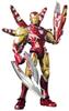 Doyusha MARVEL INFINITY SAGA CHANPION CLASS Series Iron Man Mark 85 EX Version Plastic Model Kit, Approximately 135mm Tall