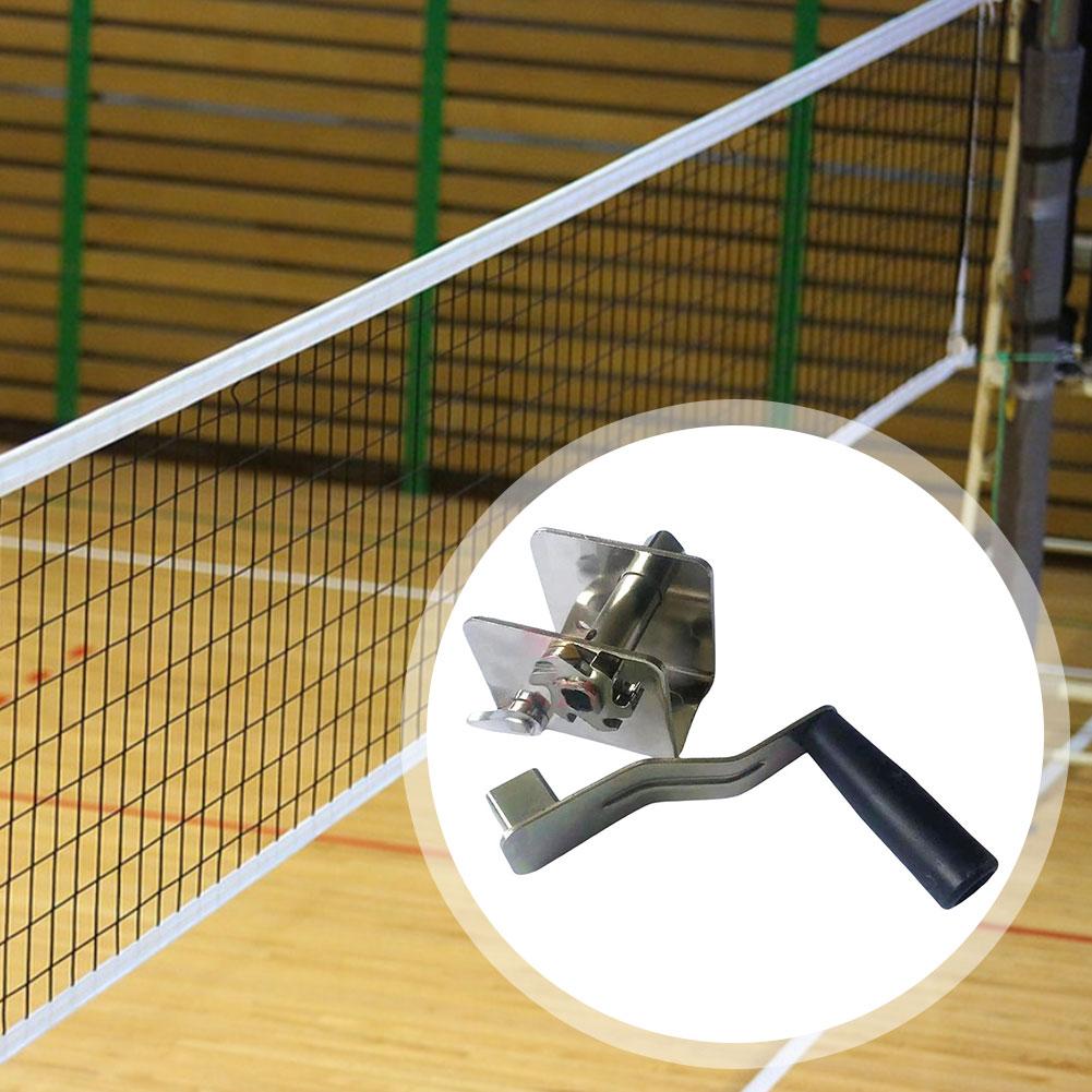 Спортивный натяжитель сетки Тренажер Натяжитель волейбольной сетки Рукоятка с кривошипом Многоцелевой инструмент для натяжения