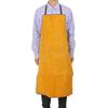 Cowhide Fire-Resistant Welding Apron: Heat-Insulating, Anti-Scald, Wear-Resistant Protective Workwear.