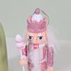 Nutcracker Christmas Decor 2025 New Christmas Pink and White Cute Nutcrackers 4 Pack Christmas Decor Party Gift for Kids Adults