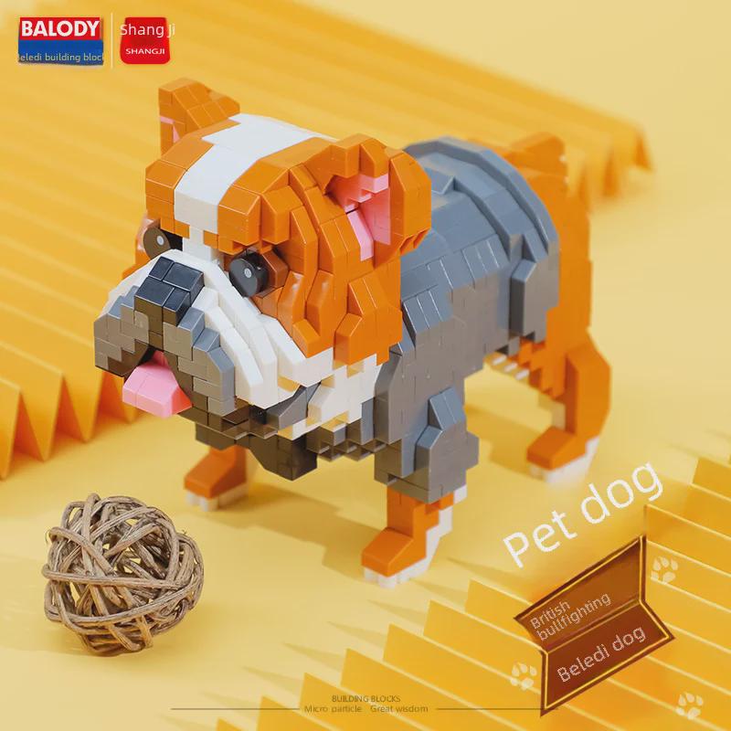 Игрушки-конструкторы Husky & Schnauzer - Милый набор для сборки собак для детей