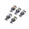 10 шт. Автомобильная светодиодная лампа T10 5730 SMD Декодирующая лампа для чтения Указатель поворота Маленькая лампа номерного знака