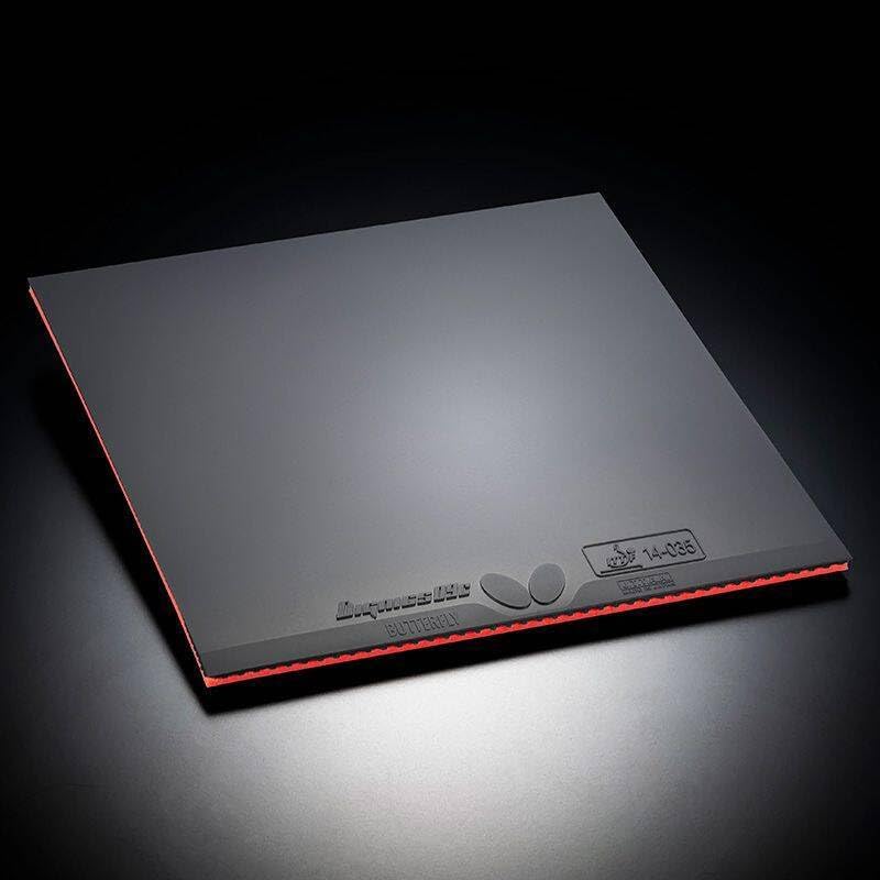 Butterfly Накладка для настольного тенниса Dignics 09C Клейкая высокопрочная задняя резина 06070