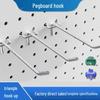 Pegboard Triangle Hook for Clothing, Jewelry, and Hardware Display