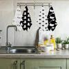 4 Pcs Cute Cat Kitchen Towels, Cat Paw Decorative Absorbent Microfiber Dish Cloth Tea Towel, Cats Waffle Soft Hand Towels for Farmhouse Home Bathroom