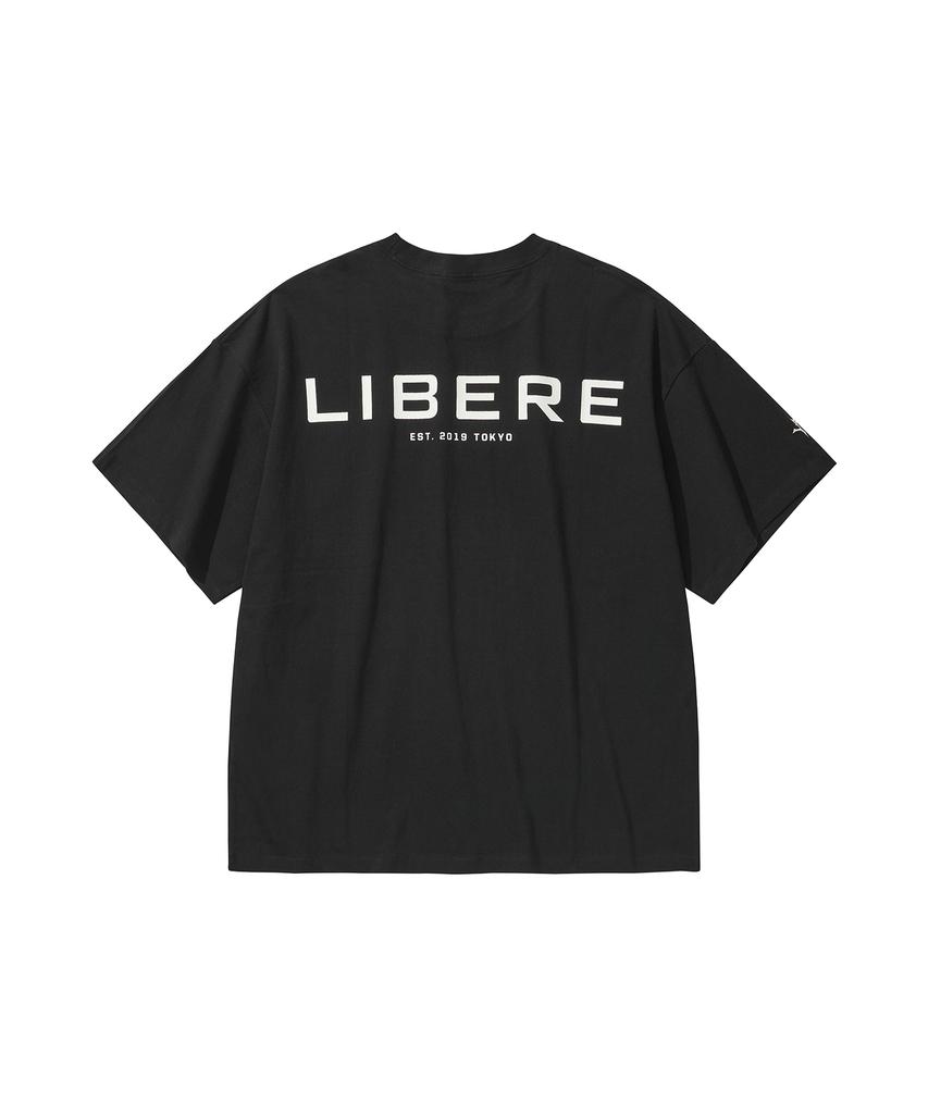 LIBERE Футболка с логотипом Libere / Черная