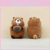 Groundhog Plush Toy Cartoon Keychain Backpack Pendant Childrens Gift Holiday