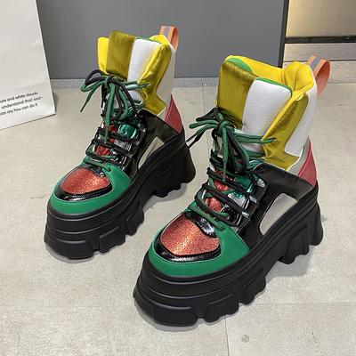 Дизайнерские кроссовки на платформе, женская вулканизированная обувь, модные красочные повседневные женские кроссовки, спортивные кроссовки, женские Zapatillas Mujer