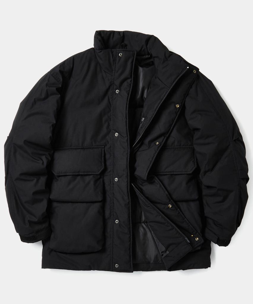 Columbia University B/S Four Pocket Utility Puffer Black