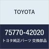 Оригинальная накладка капота Toyota, номер детали в сборе, передняя, 75770-42020