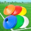 10PCS Agility Disc Cones - Soccer Training Cones w/Non-Slip Base, Multi-Sport Field Markers for Football/Basketball/Kids