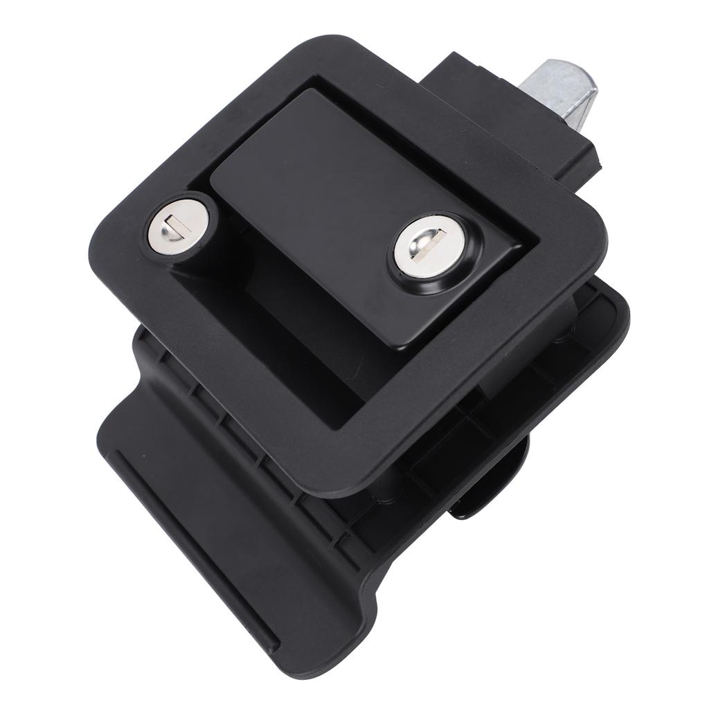 RV Door Lock Zinc Alloy with Back Locking Switch Enhanced Security for Motor Home Travel Trailer