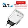 58W Dual Fast Charger with 2PD+QC3.0, EU/US/UK/AU Plugs