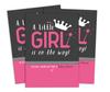 Пригласительные открытки на вечеринку в честь рождения ребенка Darling Souvenir Baby Shower, 28 шт., заполните или напишите пустые приглашения, распечатанные на принтере, принадлежности для вечеринок