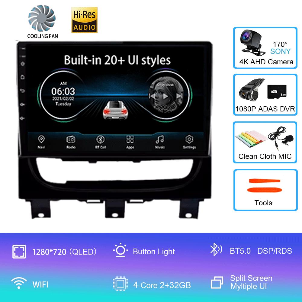 For Fiat Strada cdea 2012 - 2016 Android auto Carplay Android 14 For Car Radio Multimedia Video Player Navigation GPS