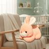 Red Bunny Stuffed Animal Simulation Design Bunny Doll Cute Animal Simulation Toy  Children Toy