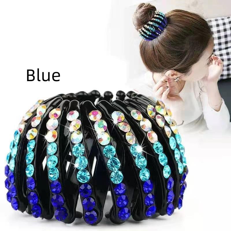 Заколка с кристаллами для волос