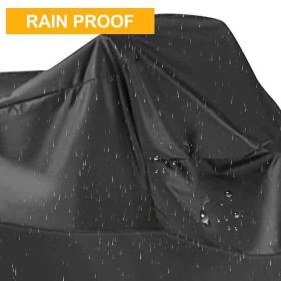Чехол для мотоцикла ветрозащитный, всесторонняя защита, полиэстер, тафта 210T, водонепроницаемый уличный чехол для мотоцикла для скутеров, велосипедов