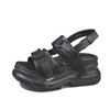 Fashion Sandals Summer 2024 New Outdoor Beach Holiday Rome Sandals Fashion Wedge Platform Sport Sandalias De Mujer Ladies Increase Shoes